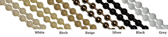 roller blind chains