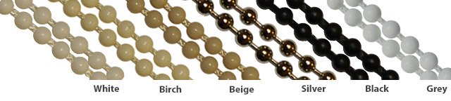 roller blind chains